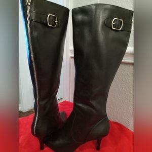 Ann klein leather boots
